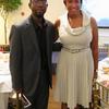 Xavier Epps of XNE Financial Advising, LLC and D.C. Council Member Ward 4 Muriel Bowser at High Tea Society Civili-Tea Enough Incivility Event