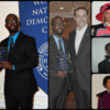 Xavier Epps of XNE Financial Advising, Muriel Bowser, Yvette Alexander, Mayor Vincent Gray