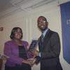 Xavier Epps of XNE Financial Advising - 2013 Entrepreneur Award at High Tea Society Event